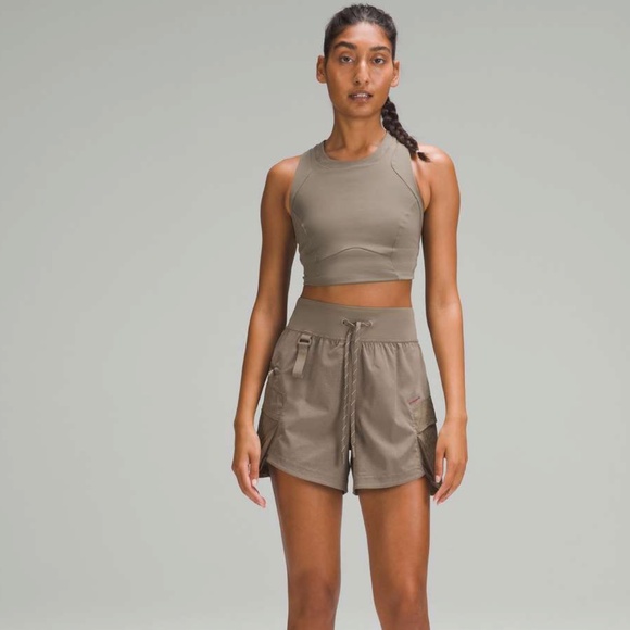 Lululemon WovenAir High-Rise Hiking Short 4" - Nomad SIZE 4 - Picture 5 of 8